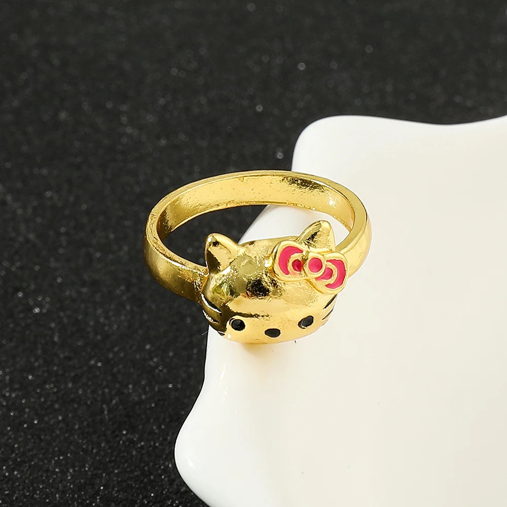 Hello Kitty Gold Ring