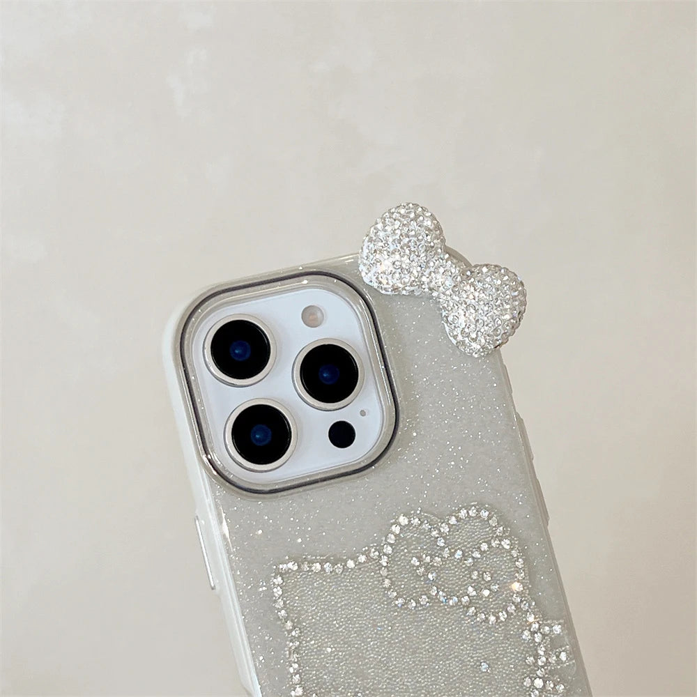 Hello Kitty Luxury Glitter Rhinestone Phone Case