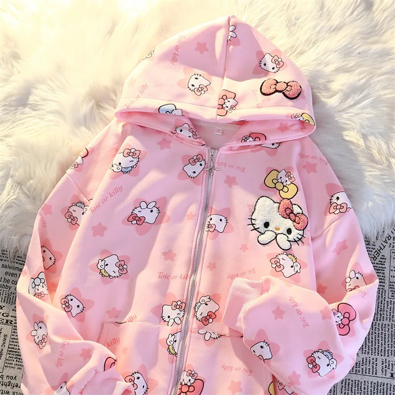 Hello Kitty Hoodie Jacket