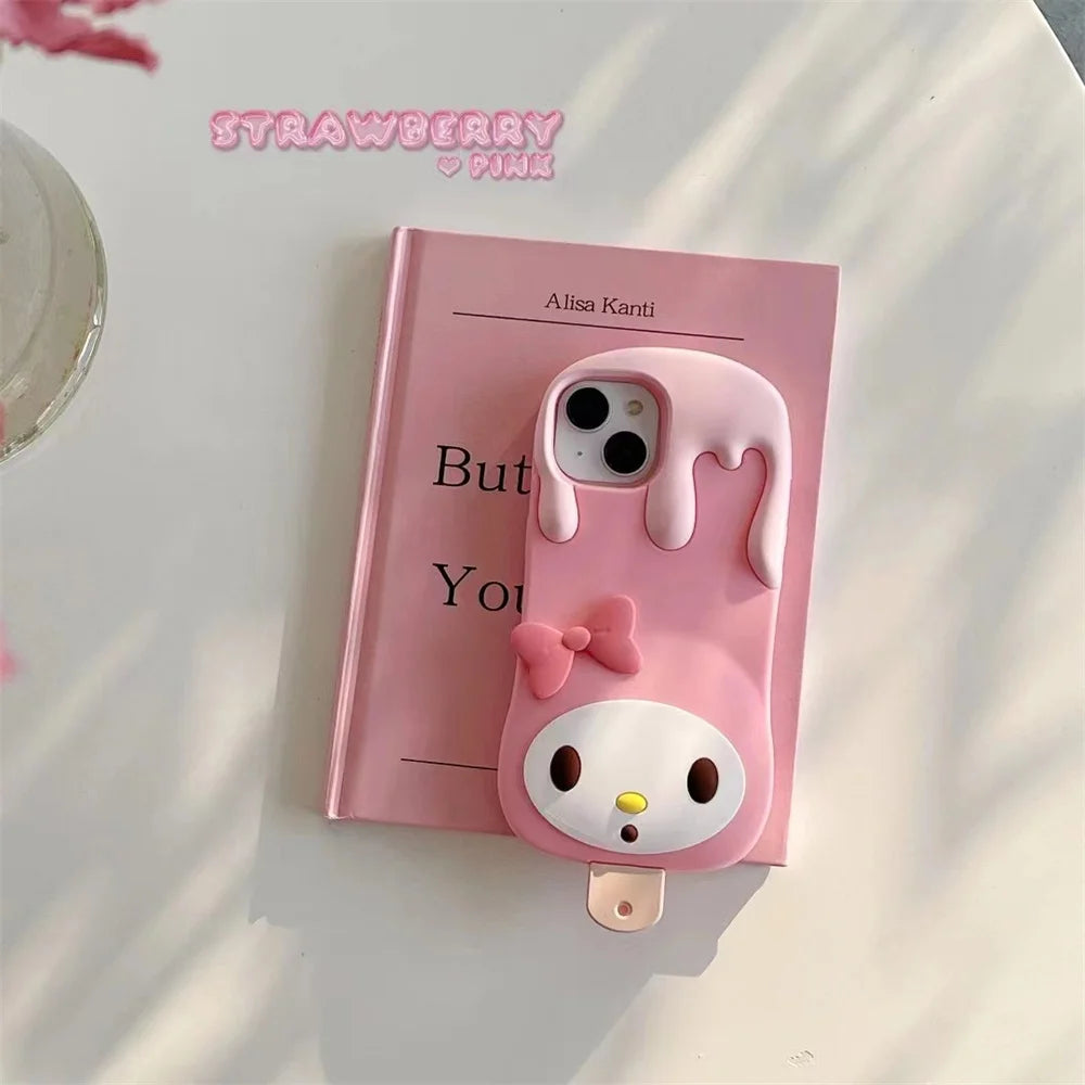 My Melody Melting Ice Cream Popsicle Phone Case