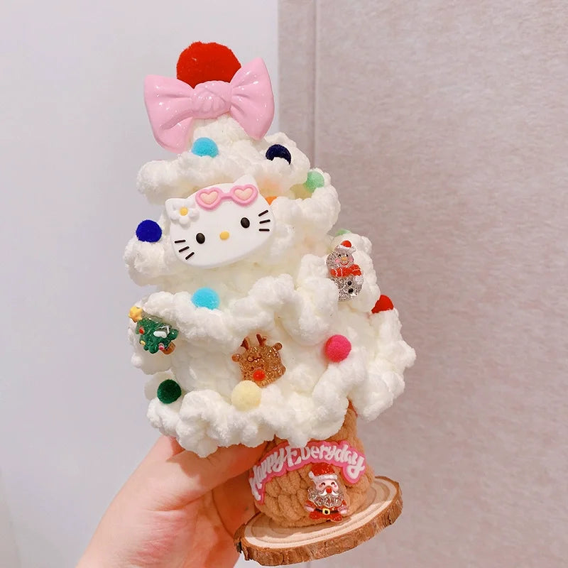 Hello Kitty Plush Christmas Tree Ornament Decor