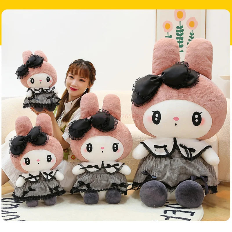 Big Size Kuromi & My Melody Plush Toys Pillow: 35,50,60cm