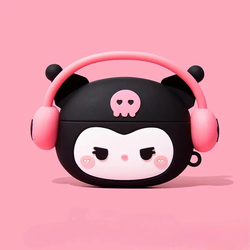 My Melody & Kuromi Headphones Music Airpods Case