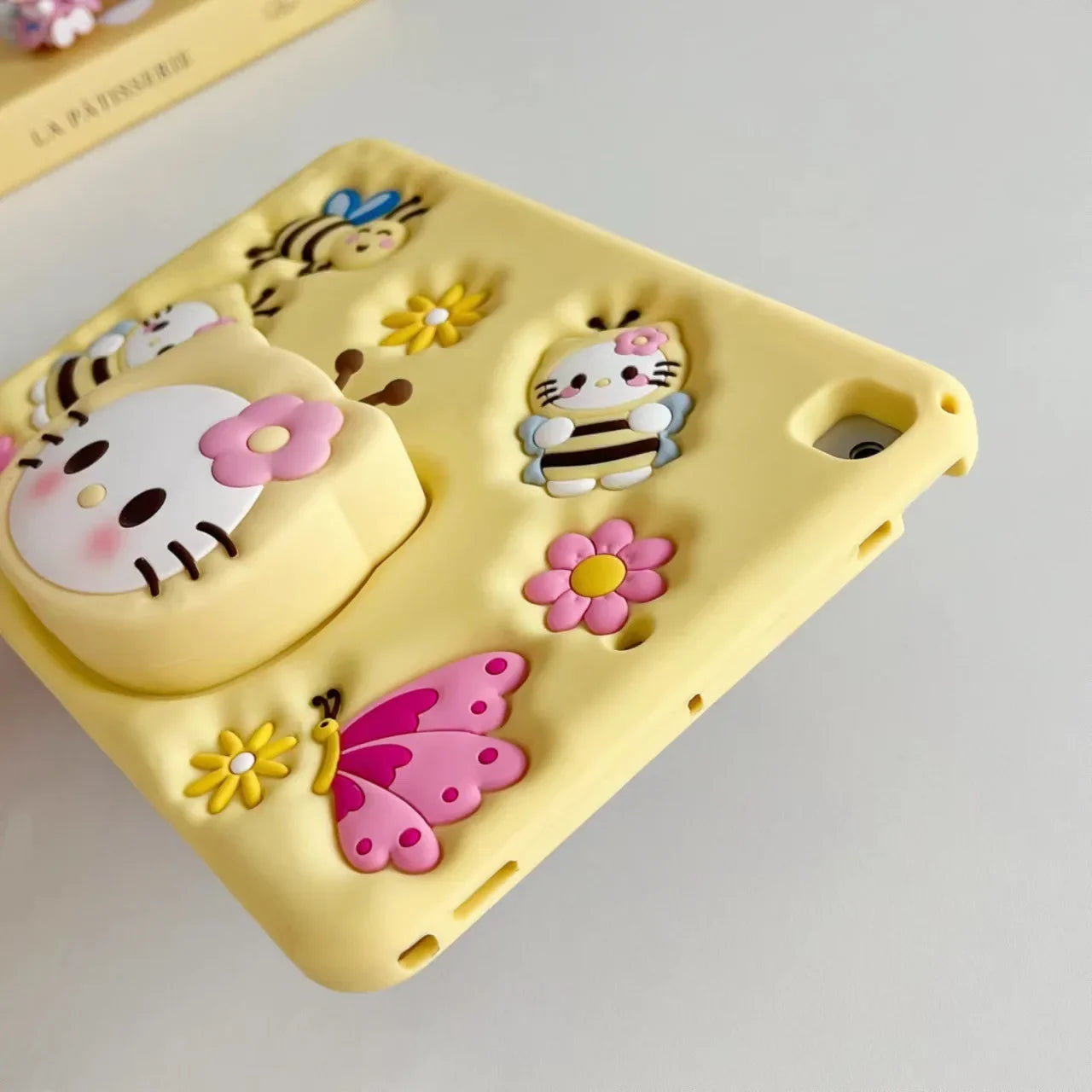 Hello Kitty Bumble Bee Silicone iPad Case