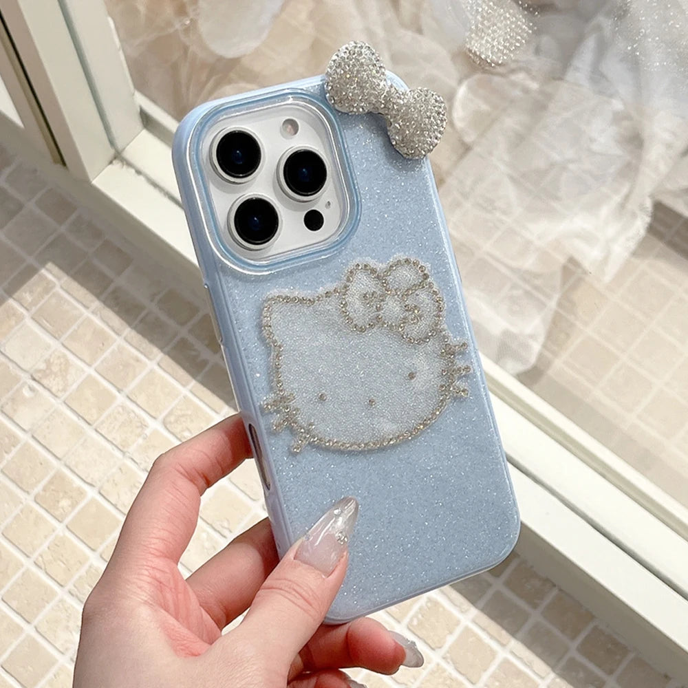 Hello Kitty Luxury Glitter Rhinestone Phone Case