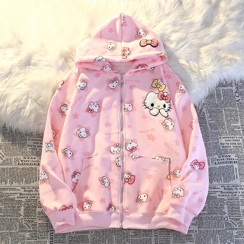 Hello Kitty Hoodie Jacket