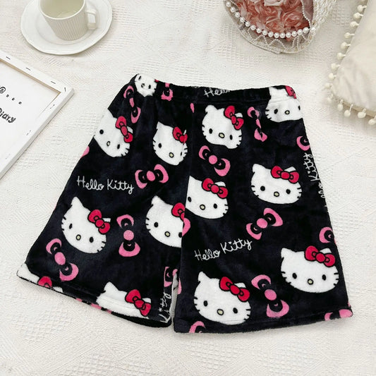 Hello Kitty Fluffy Pajama Shorts