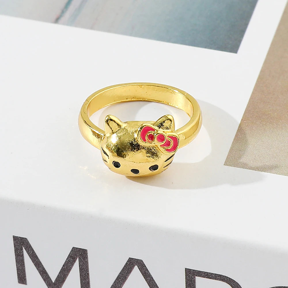 Hello Kitty Gold Ring