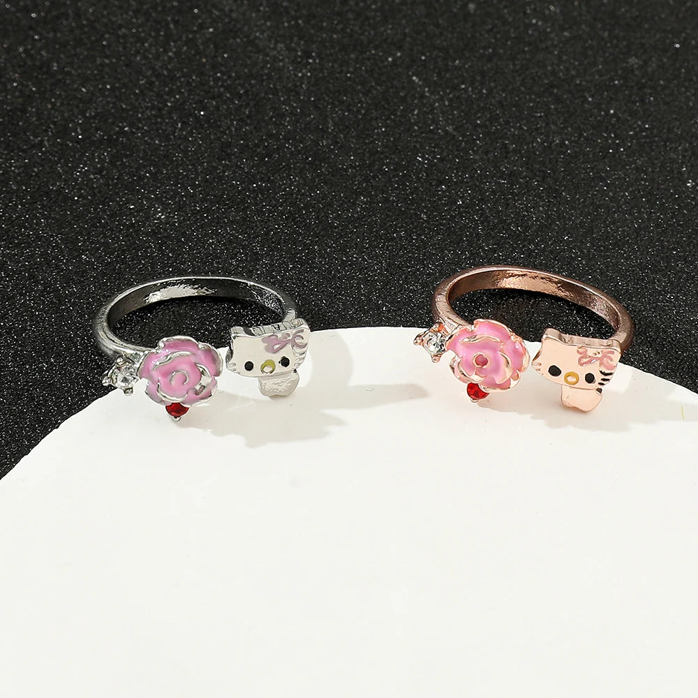 Hello Kitty Rose Ring