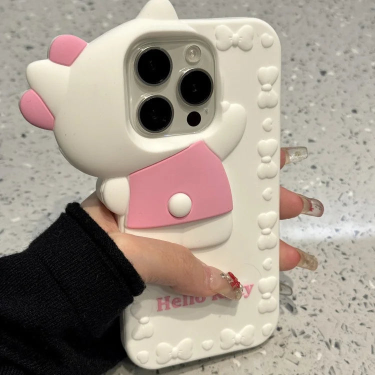 Hello Kitty 3D Side Peek Phone Case