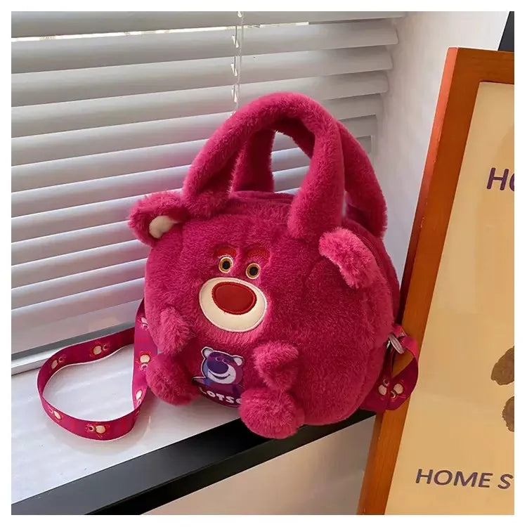 Sanrio Kawaii Plush Fluffy Soft Bag