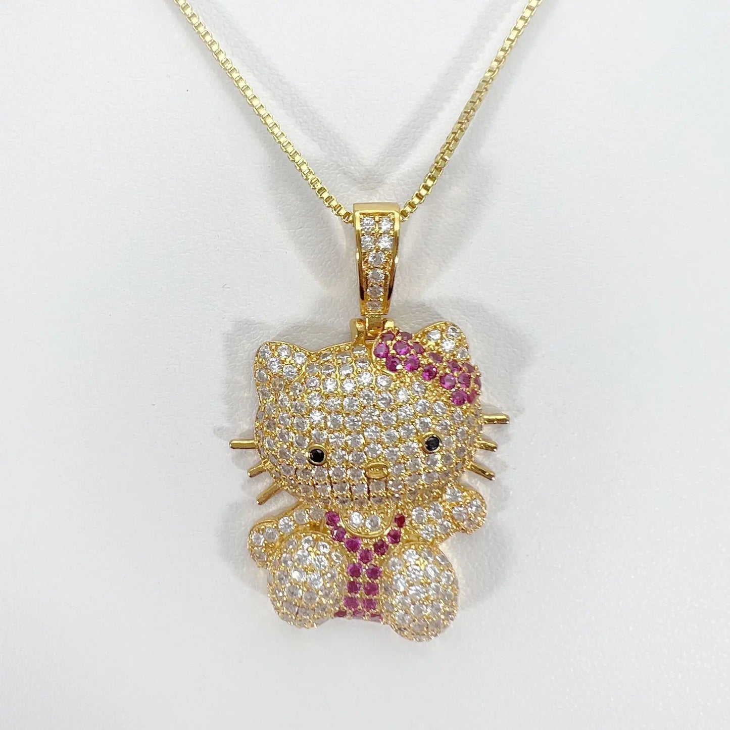 Hello Kitty Rhinestone Necklace