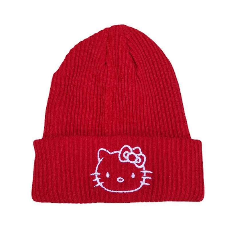 Hello Kitty Knitted Beanie Hat