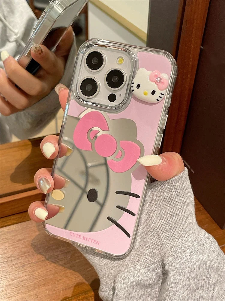 Hello Kitty Mirror Kawaii Phone Case