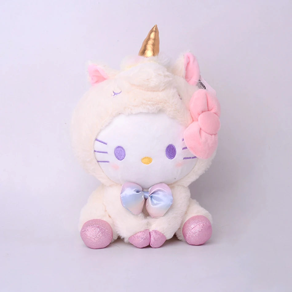 Sanrio Unicorn Plushies Hello Kitty x Kuromi x My Melody x Cinnamoroll