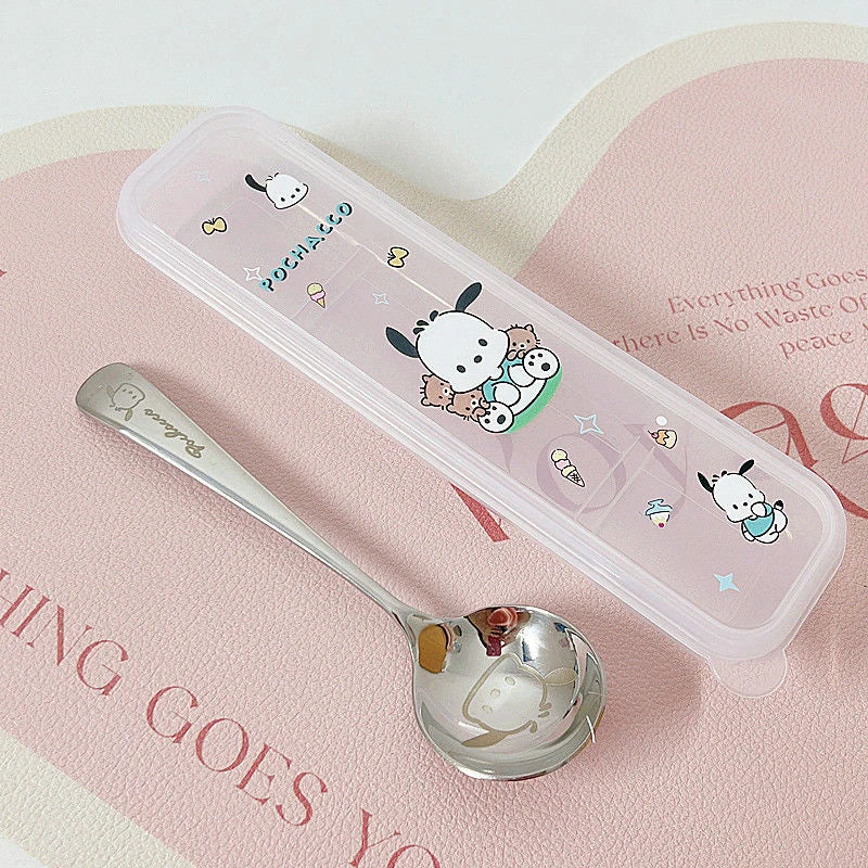 Sanrio Spoon & Fork Set