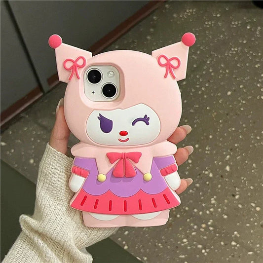 3D Kuromi Phone Cases