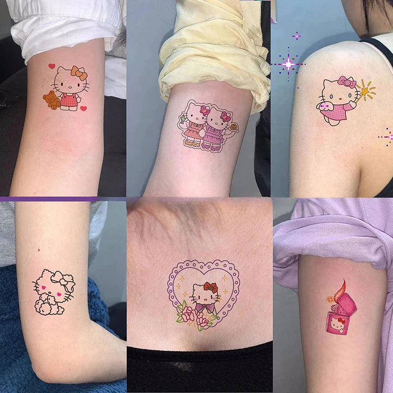 Sanrio Kawaii Tattoo Stickers