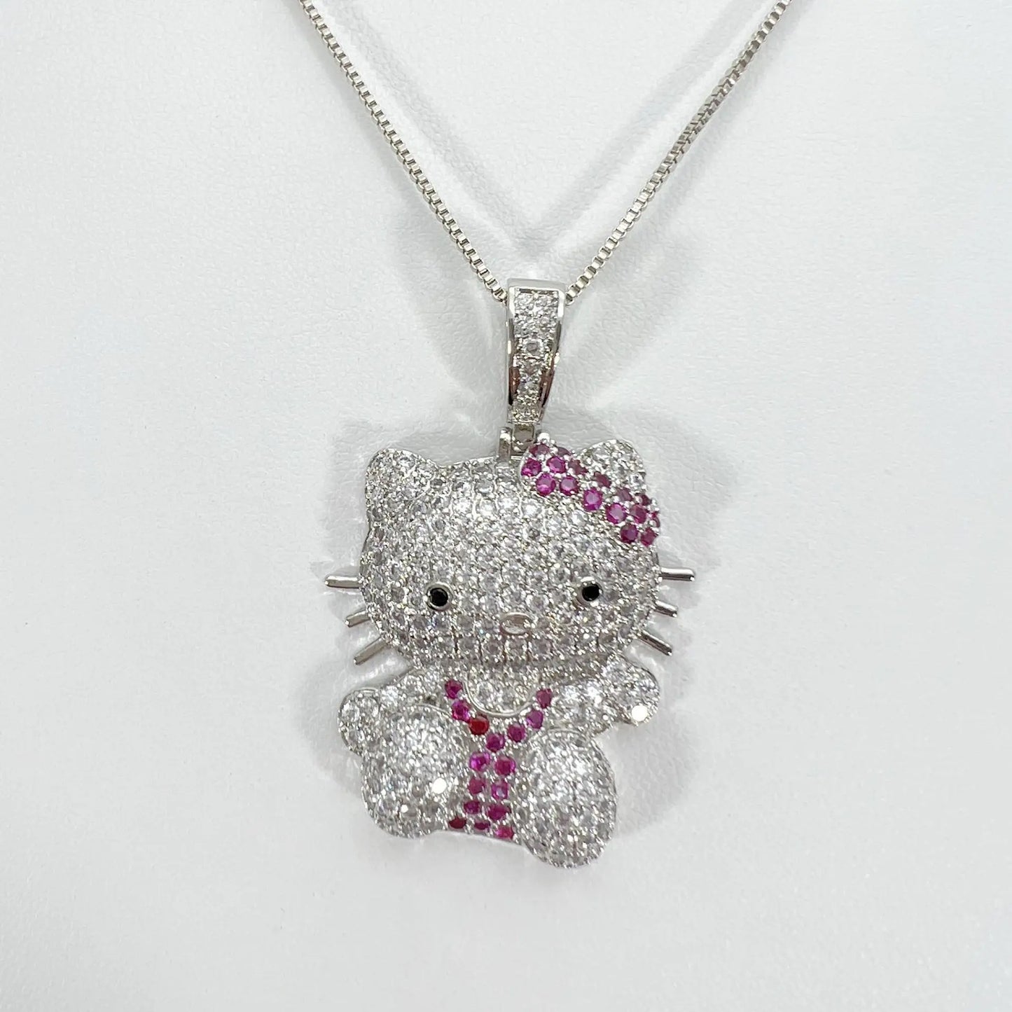 Hello Kitty Rhinestone Necklace