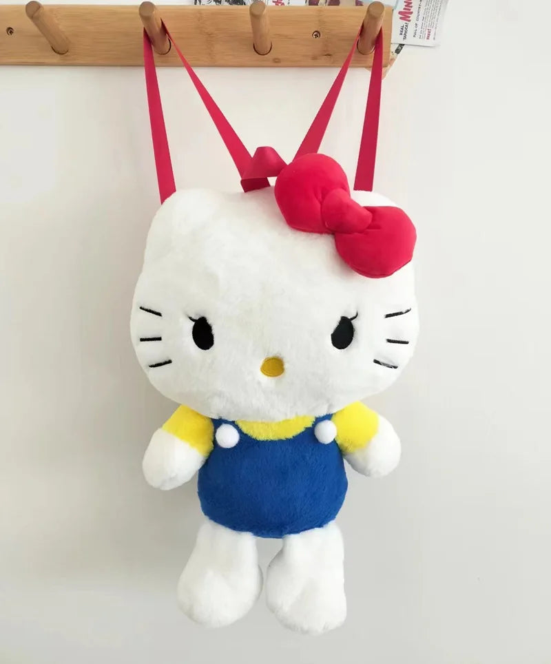 Sanrio Hello Kitty, Kuromi, Cinnamoroll, My Melody Plush Backpack