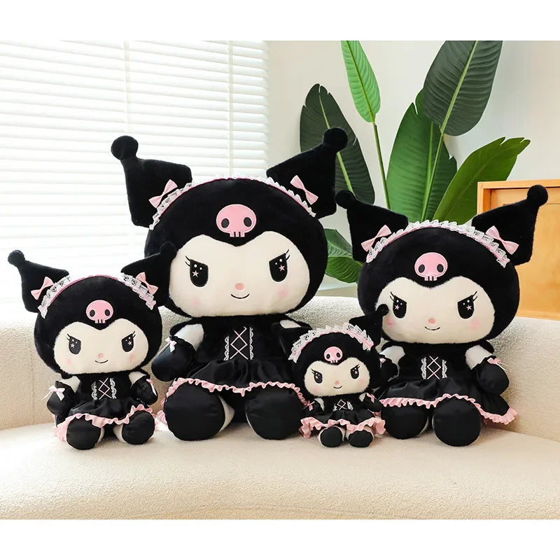 Kuromi Dark Goth Pastel Plushie