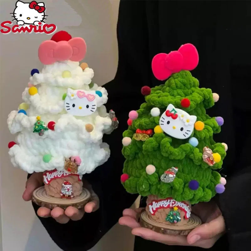 Hello Kitty Plush Christmas Tree Ornament Decor