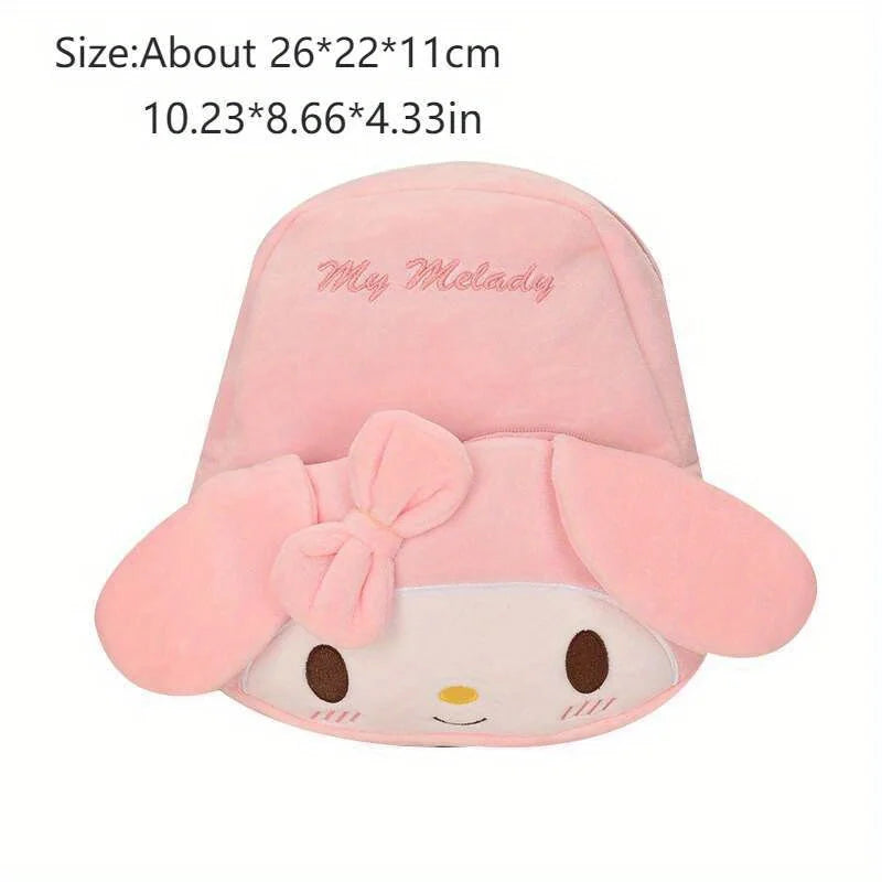 Sanrio Plush Backpack Hello Kitty x Kuromi x My Melody x Cinnamoroll