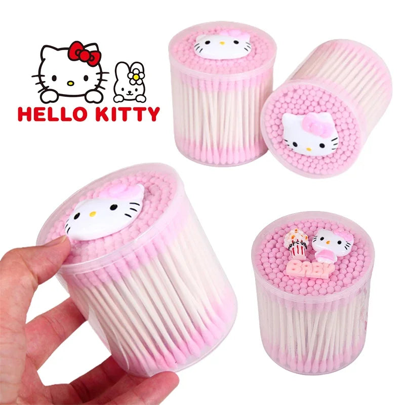 Hello Kitty Cotton Swabs 200 Pieces