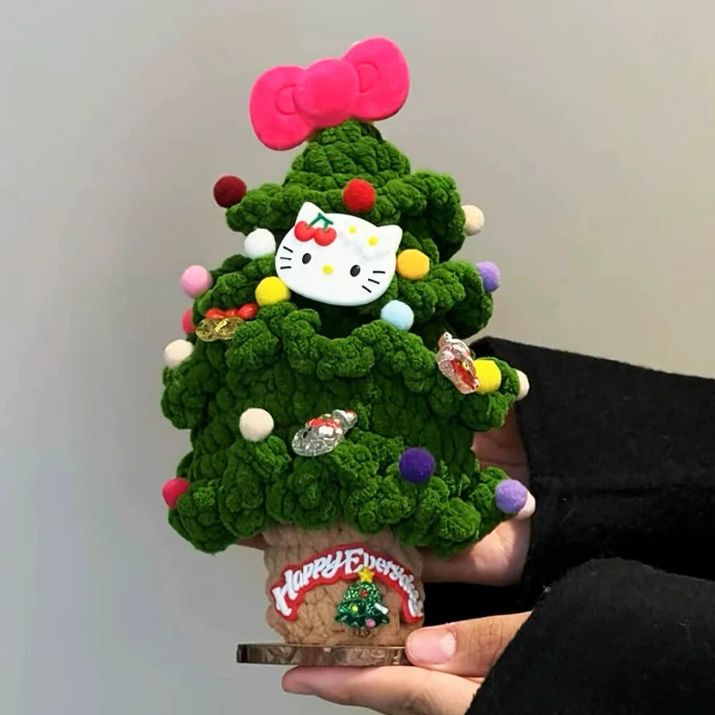 Hello Kitty Plush Christmas Tree Ornament Decor