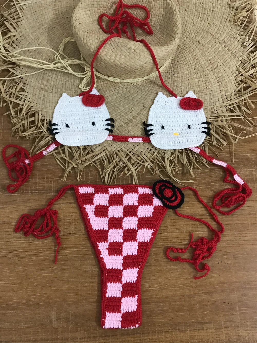 Hello Kitty Crochet Bikini