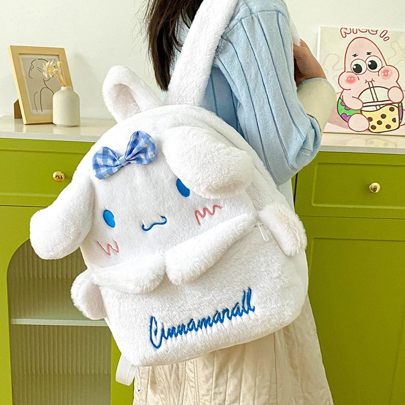 Sanrio Kawaii Plush Backpack Bag