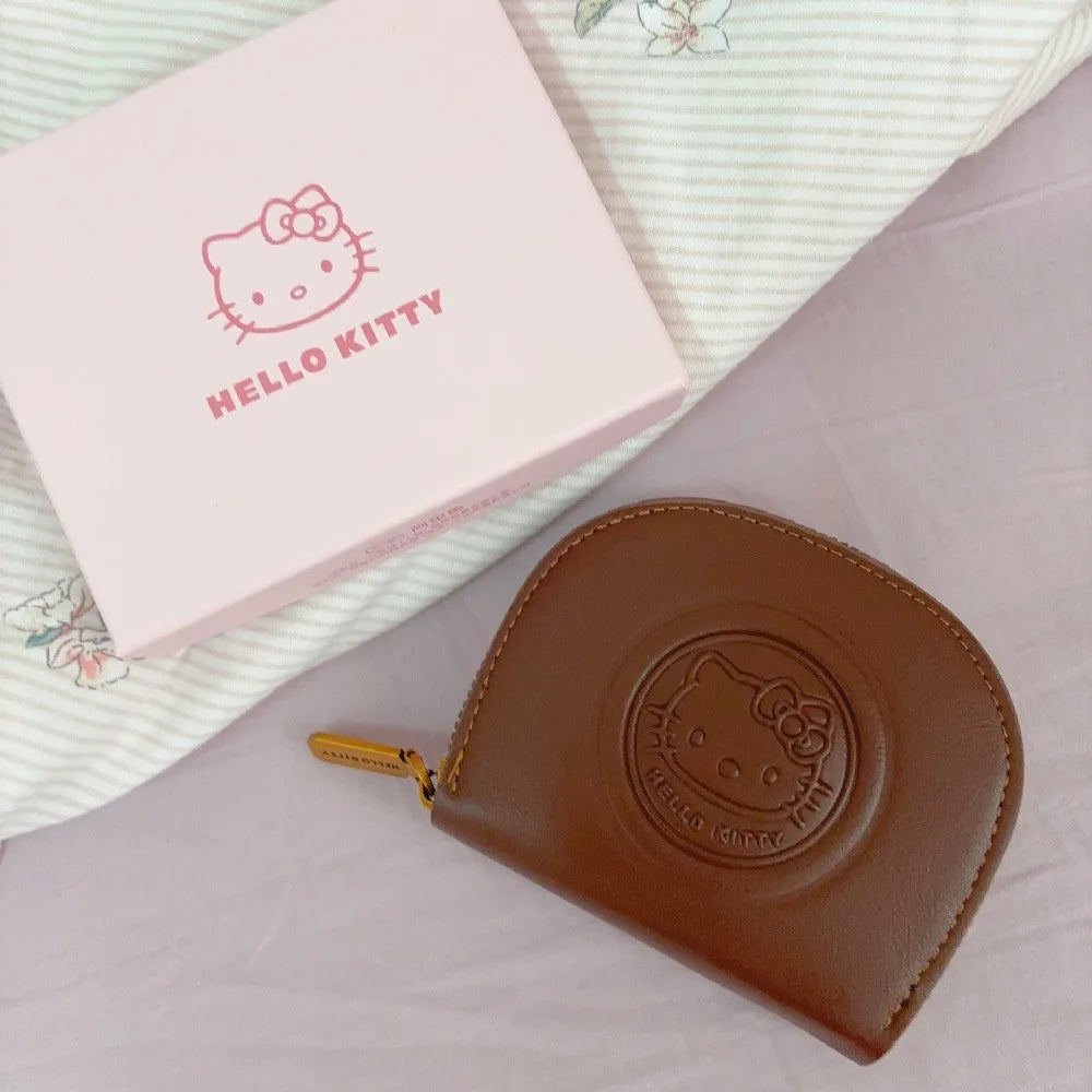 Hello Kitty Brown Kawaii Retro Wallet