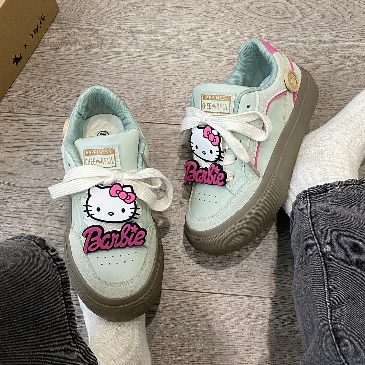 Hello Kitty Kawaii Barbie Shoes