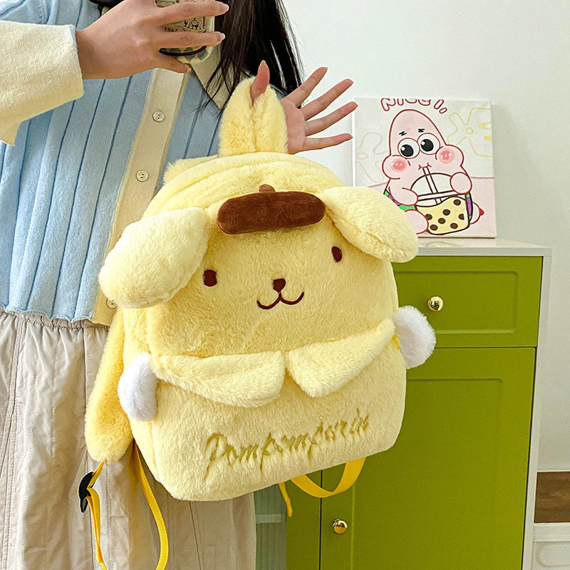 Sanrio Kawaii Plush Backpack Bag