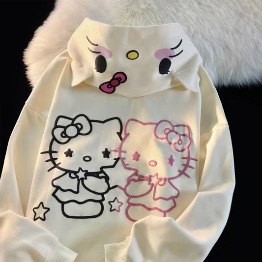 Sanrio Hello Kitty Cute Hoodie Yk2