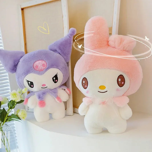 Kuromi & My Melody Kawaii Cute Plushie