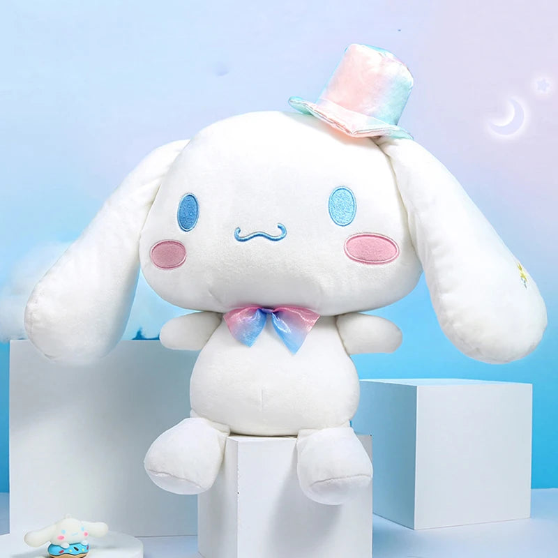 Cinnamoroll Rainbow Tie Dye Cloud Plushie