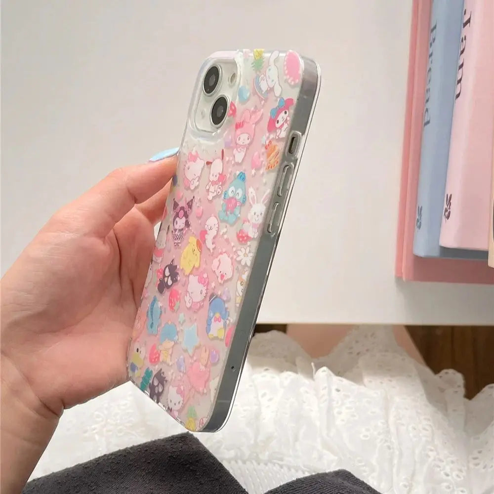 Sanrio Hello Kitty Kuromi Pochacco Y2K Phone Case