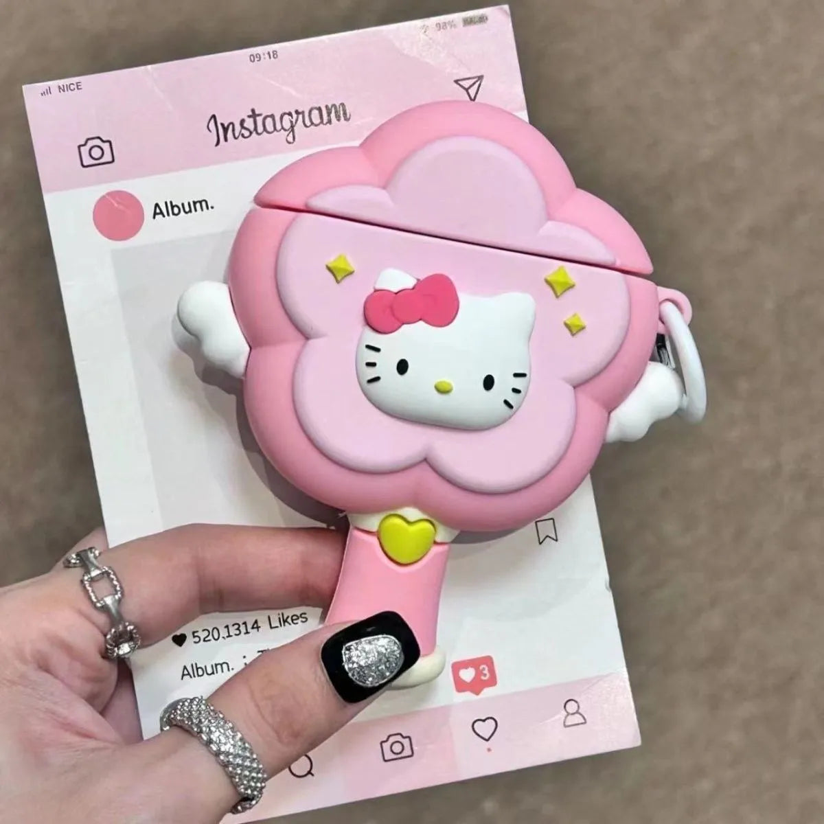 Hello Kitty Kawaii Airpods Case