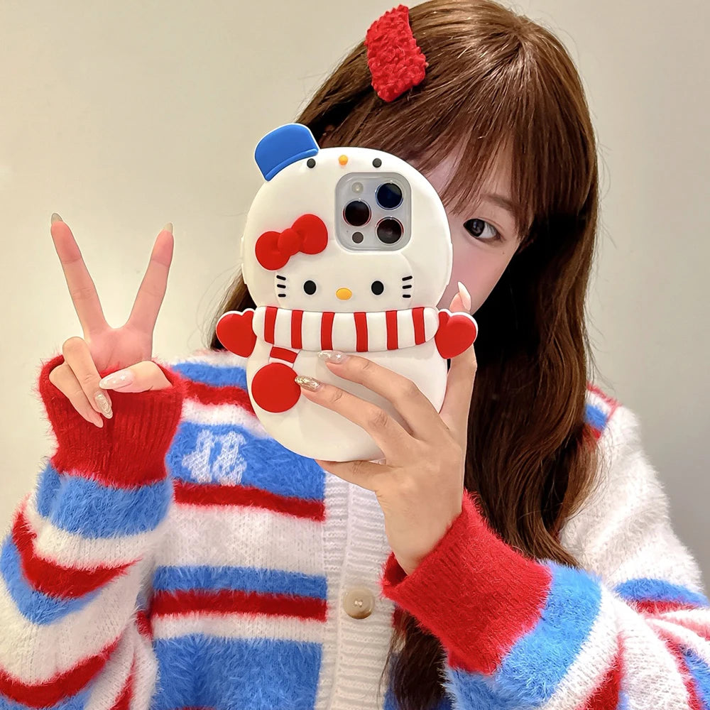 Hello Kitty Snowman Phone Case