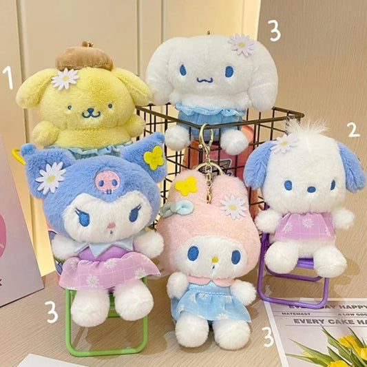 Sanrio Spring Pastel Plush Pendant Keychains