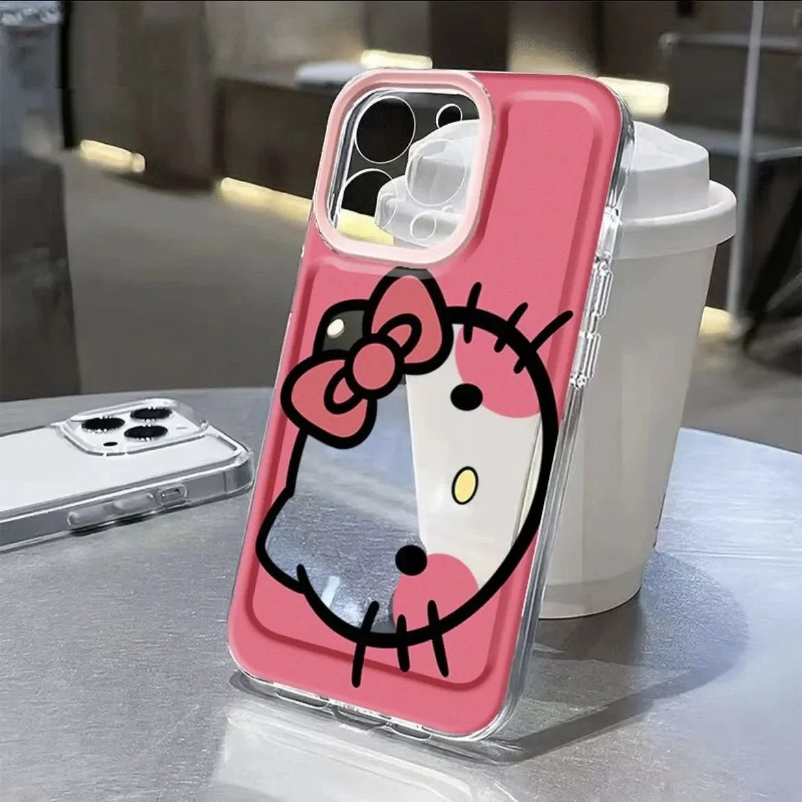 Hello Kitty Face Phone Case