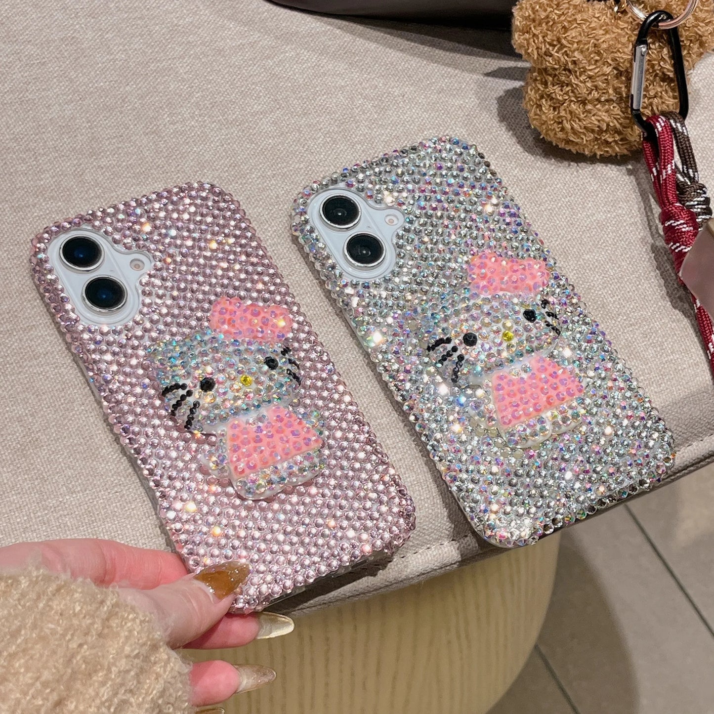 Hello Kitty Flashing Diamonds Phone Case