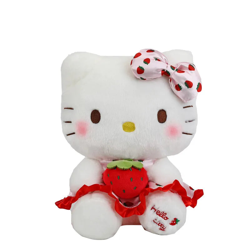 Strawberry Hello Kitty Plushie: 35/45/55/65cm