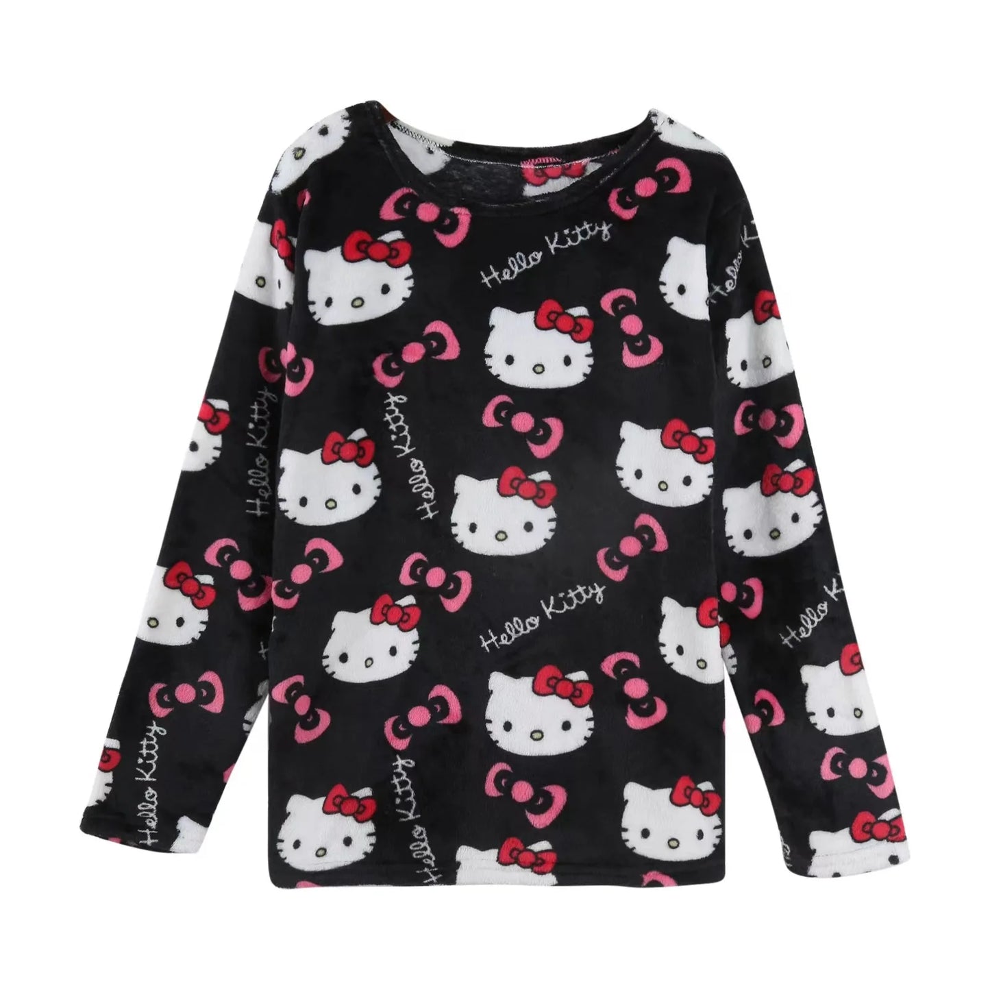 Hello Kitty Long Sleeve Pajamas Top