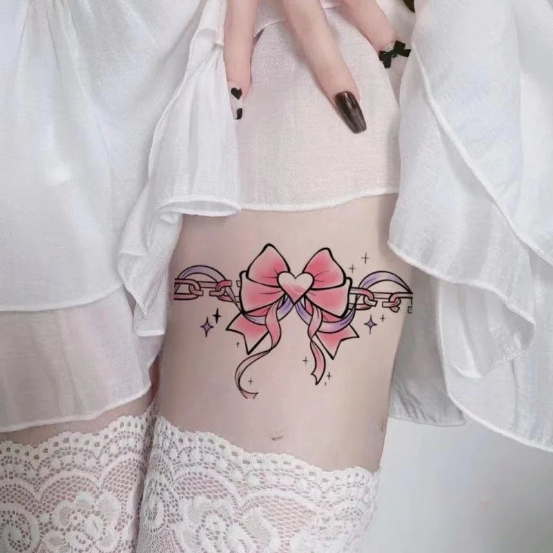 Hello Kitty Kawaii Tattoo Stickers