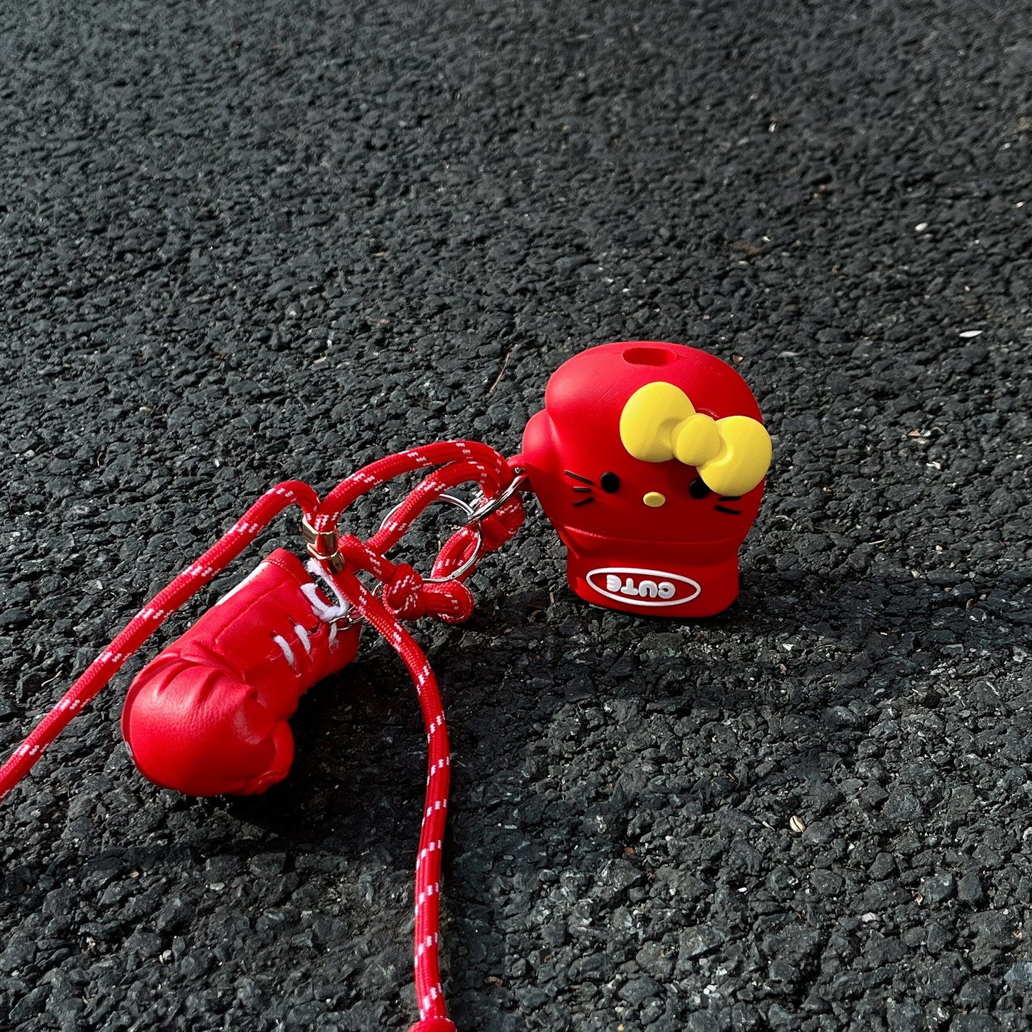 Hello Kitty Cute Boxing Gloves Airpods Case