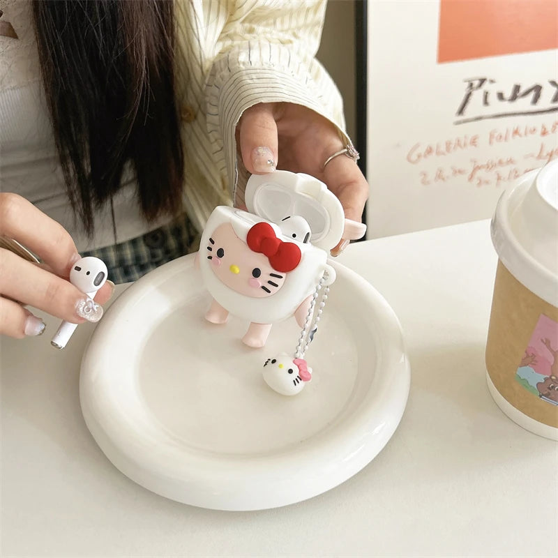 Hello Kitty Pig Airpods Case