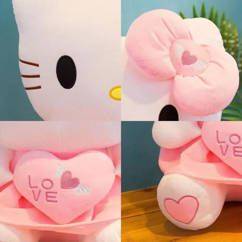 Hello Kitty Love Heart Plushie: 24cm, 30cm, 40cm, 55cm!