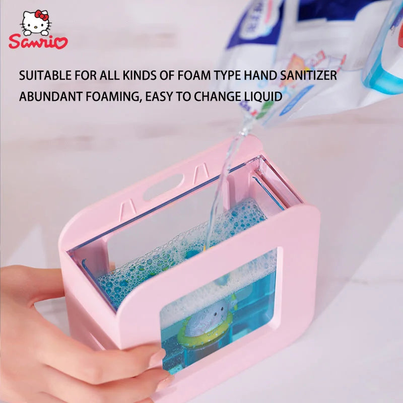 Kawaii Sanrio Cartoon Hand Sanitizer Soap Dispenser Machine